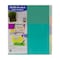 C-Line Products 5Tab Index Dividers with MultiPockets, Bright Color Assortment, 5ST Set of 12 ST, 60PK 07650-BX - alternate 2